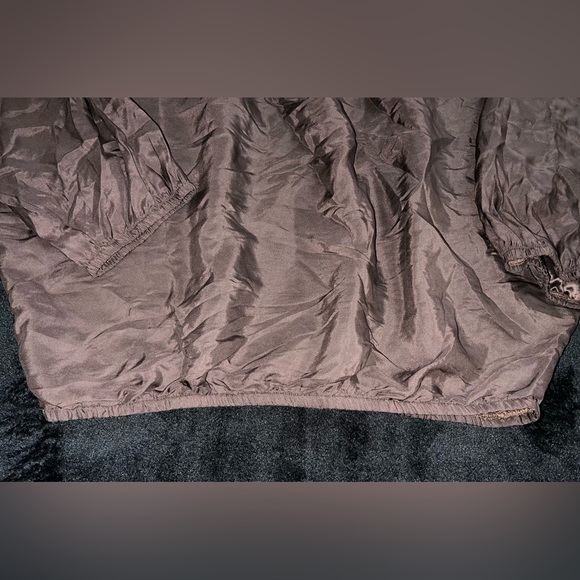 Bill Hallman Off The Shoulder Brown Top Size Small NWT - Picture 7 of 8